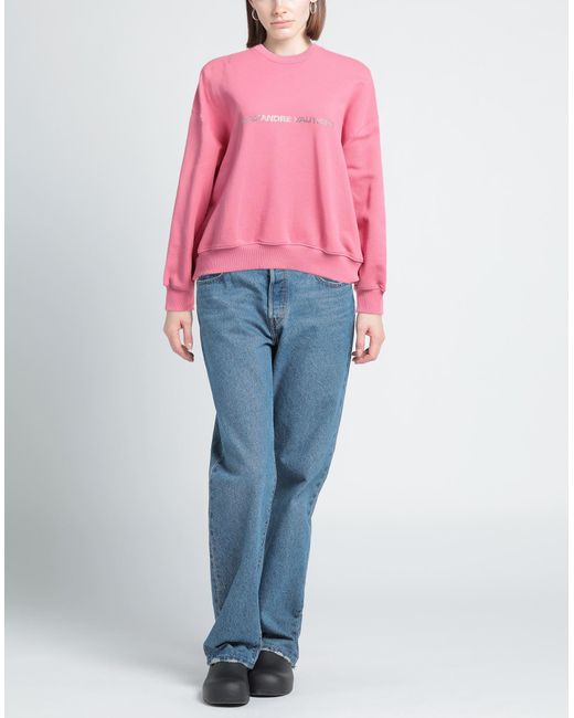 Alexandre Vauthier Pink Sweatshirt