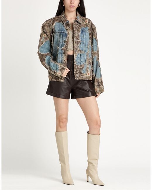 Guess Blue Denim Outerwear
