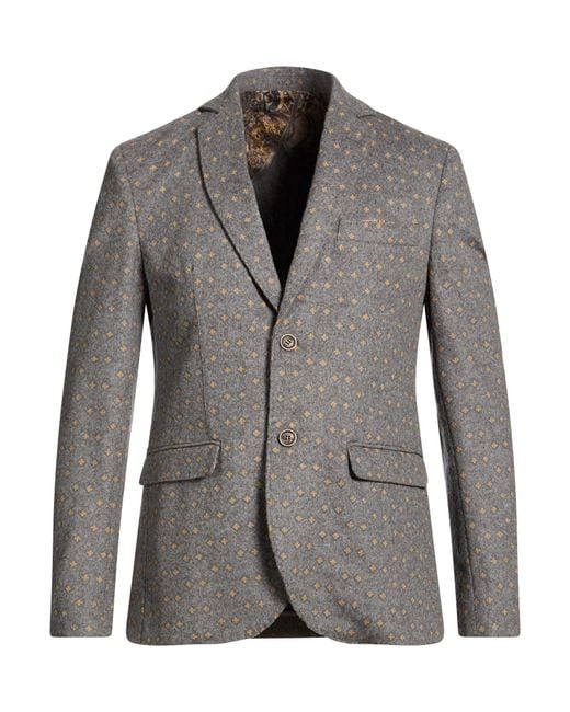 Barbati Gray Blazer for men