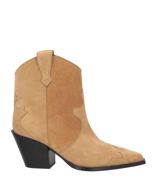 Aeyde Natural Ankle Boots