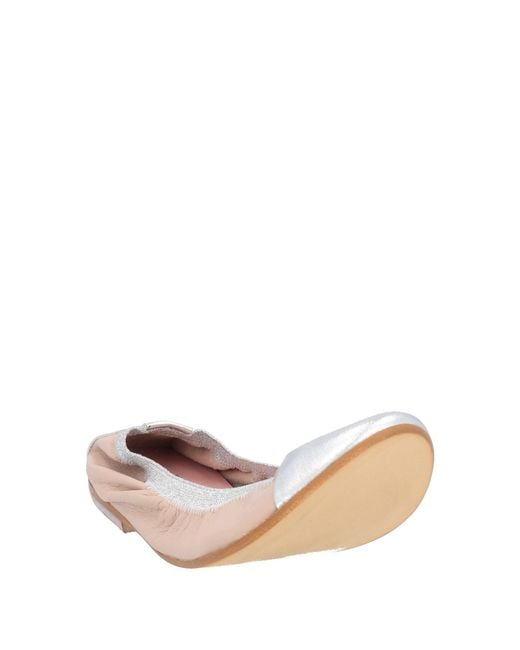 Studio Pollini Pink Ballet Flats