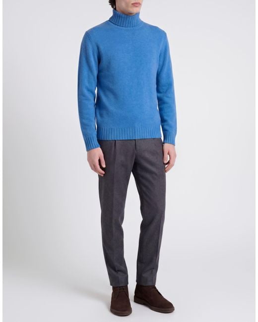 Roda Gray Turtleneck Virgin Wool for men