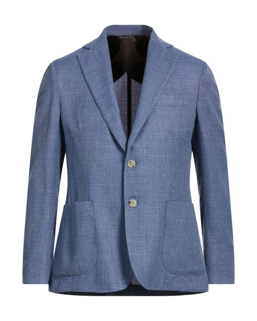 Barba Napoli Blue Blazers for men