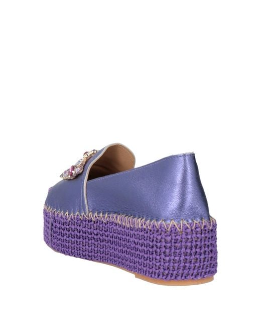 Fiorina Purple Loafer