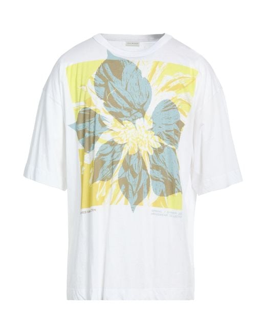 Dries Van Noten White T-Shirts for men