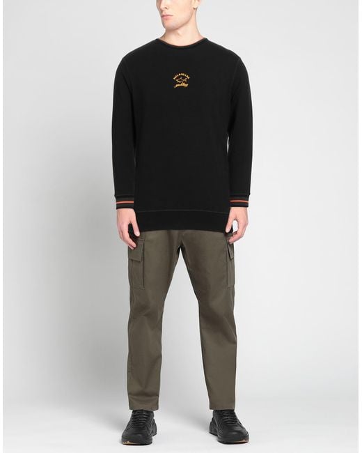 Paul & Shark Black Sweatshirt for men