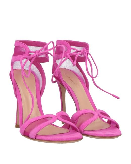 Sandali di Gianvito Rossi in Pink