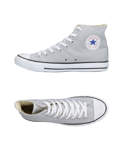 Converse Gray High-tops & Sneakers for men