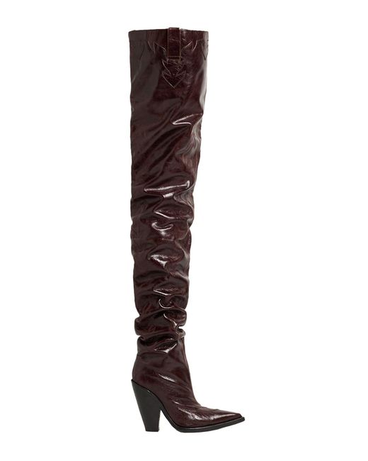 Philosophy Di Lorenzo Serafini Brown Chocolate Boot Leather