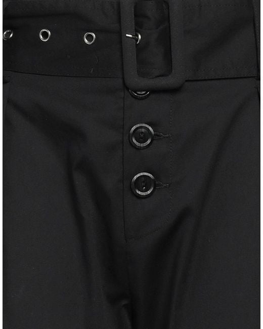 Brand Unique Black Pants Cotton, Elastane