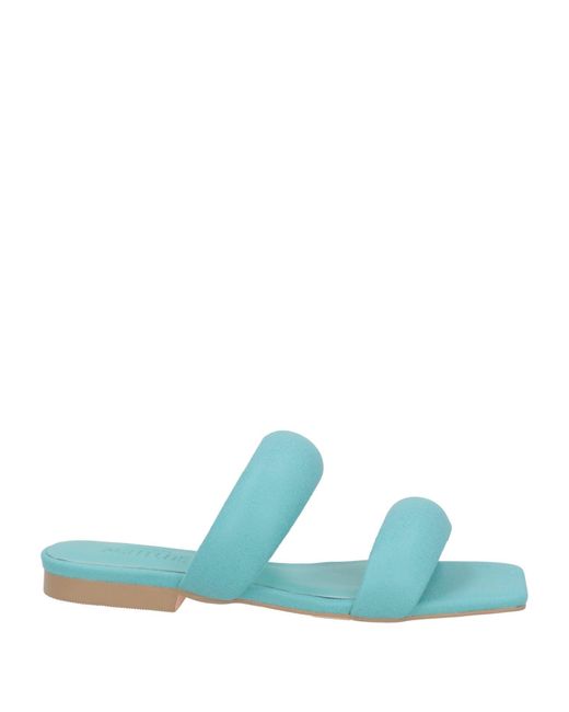 Actitude By Twinset Blue Sandals