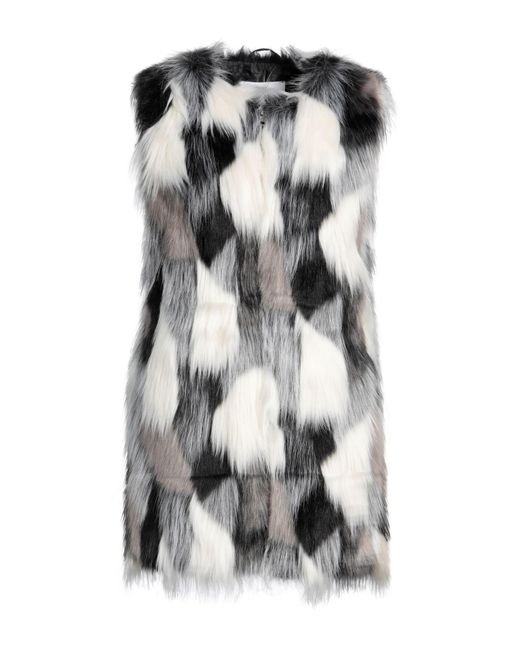 Gaelle Paris White Shearling & Teddy
