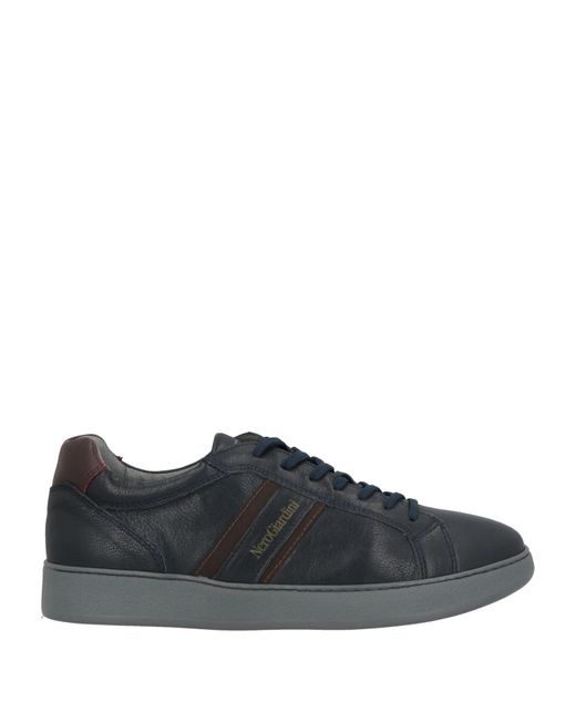Nero Giardini Blue Midnight Sneakers Leather for men