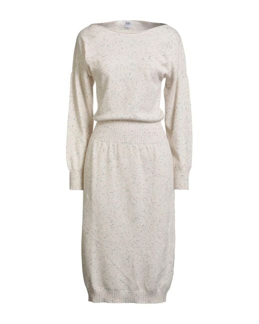 Fedeli Gray Midi Dress