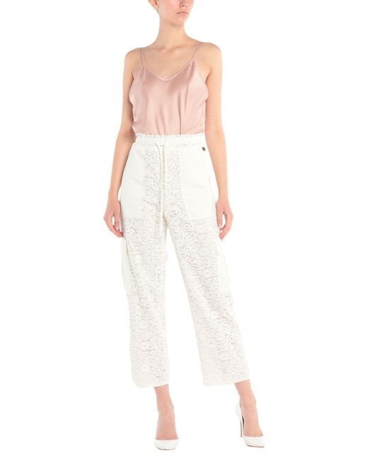 Twinset White Trouser