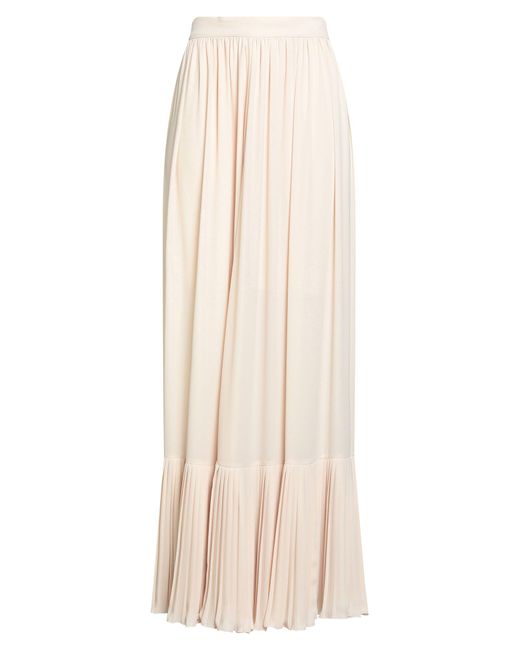 Philosophy Di Lorenzo Serafini Natural Maxi Skirt Polyester