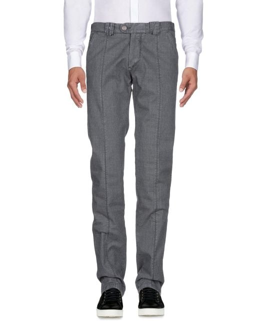 Pantalon Barba Napoli pour homme en coloris Gray