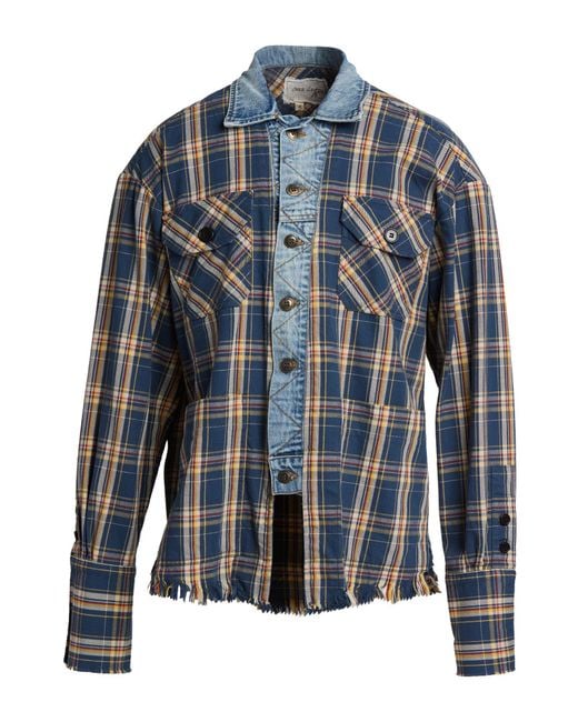 Greg Lauren Blue Denim Outerwear for men