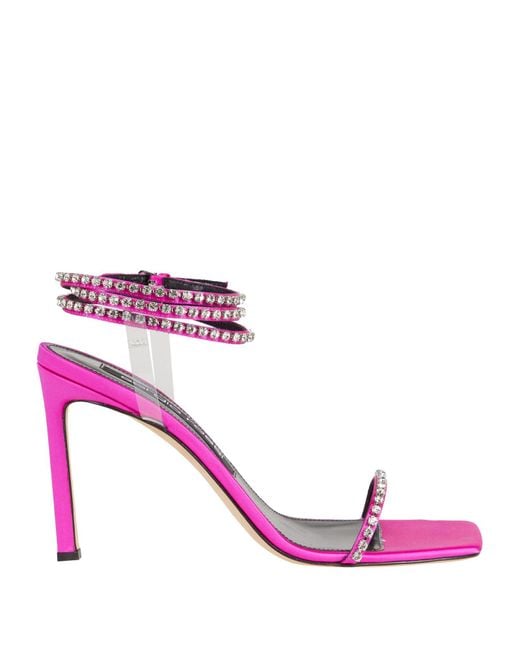 Sergio Rossi Pink Sandals