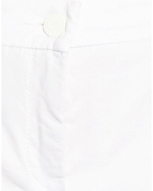 Cambio White Pants Cotton, Elastane