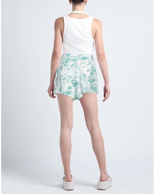 RED Valentino Green Shorts & Bermuda Shorts