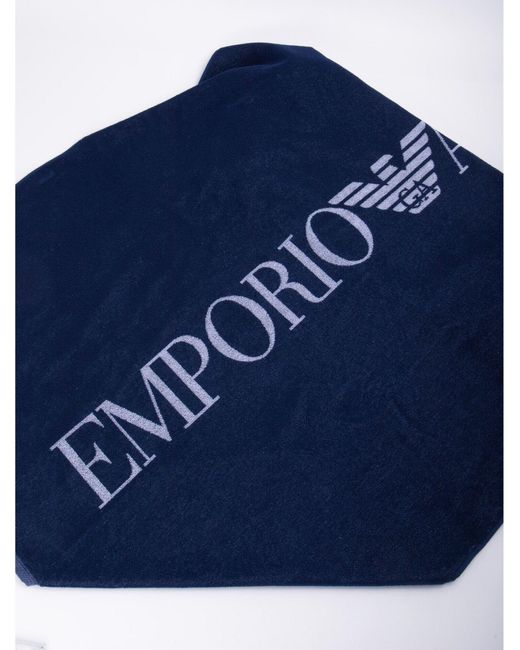 Écharpe Emporio Armani pour homme en coloris Blue