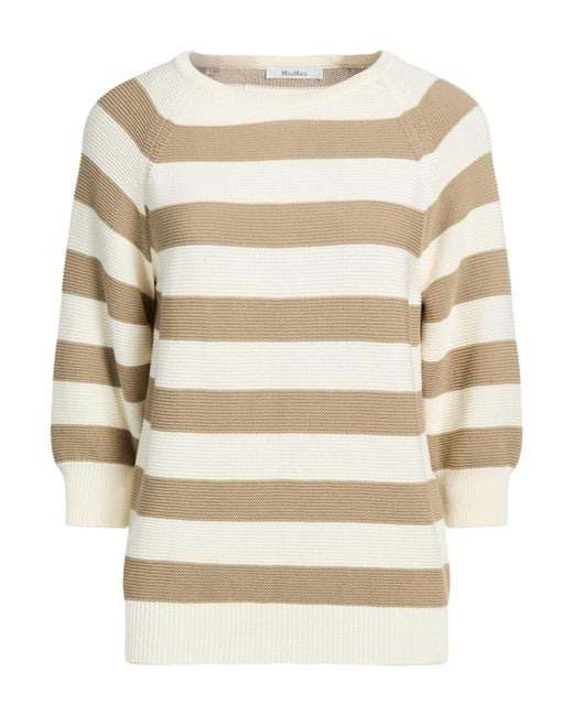 Pullover Max Mara de color Natural