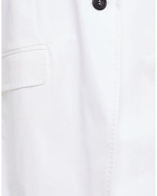 Massimo Alba White Suit Cotton, Elastane