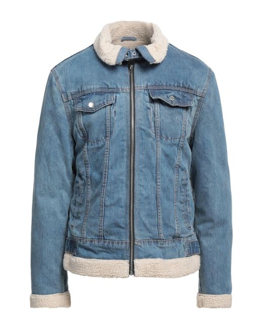 Be Edgy Blue Denim Outerwear for men