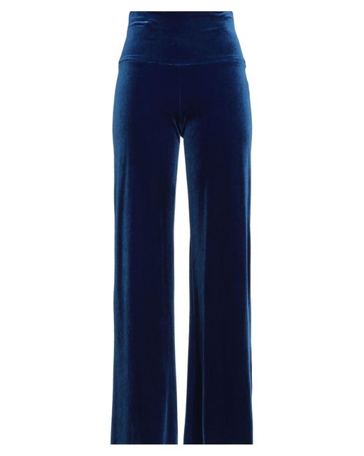 Norma Kamali Blue Trouser