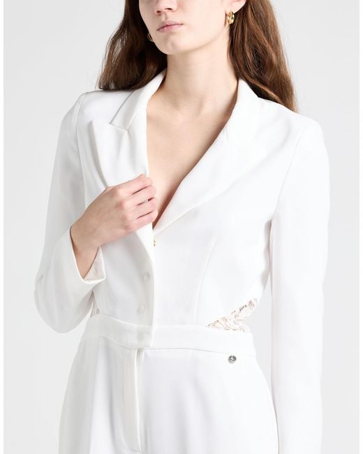 Liu Jo White Jumpsuit Polyester