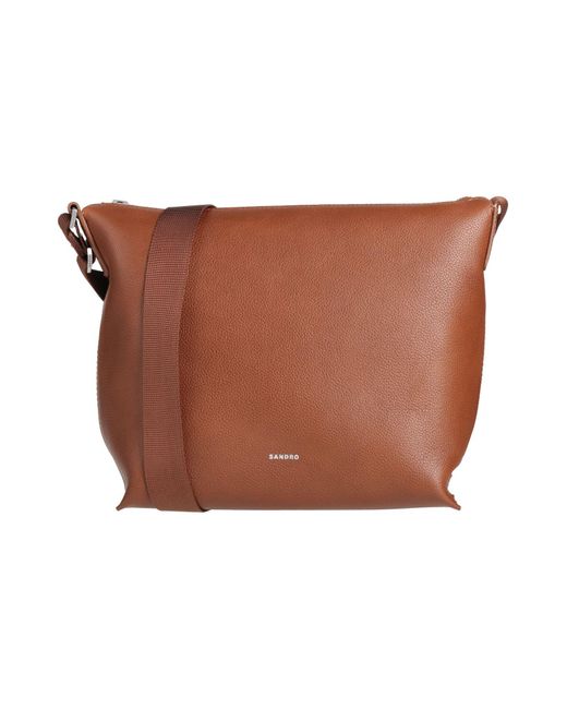 Sandro Brown Cross-Body Bag