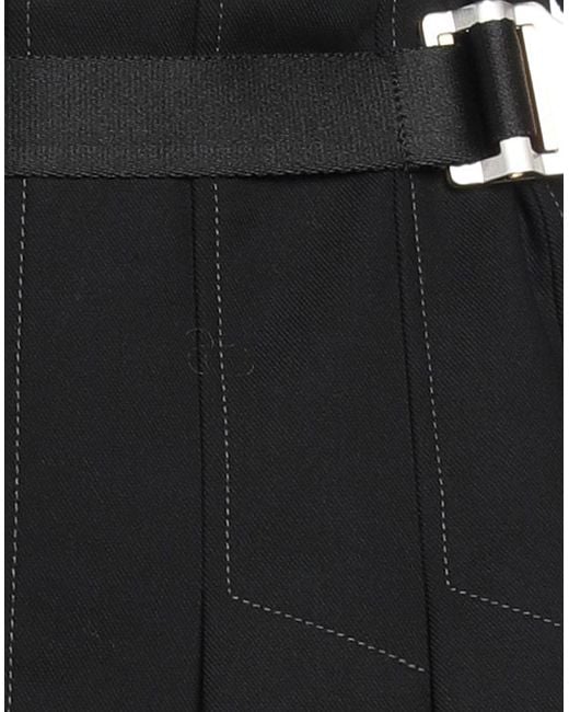 Dion Lee Black Mini Skirt