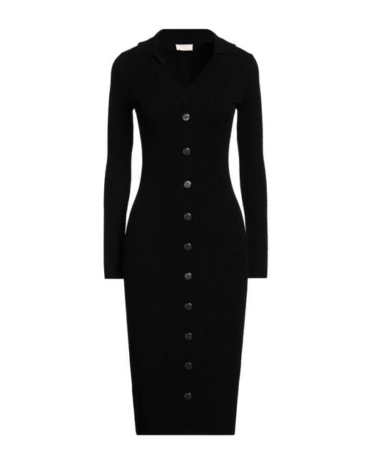 Liu Jo Black Midi Dress