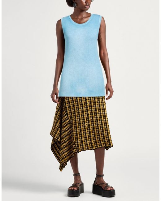 Avant Toi Blue Light Tank Top Micro Modal, Silk, Lycra