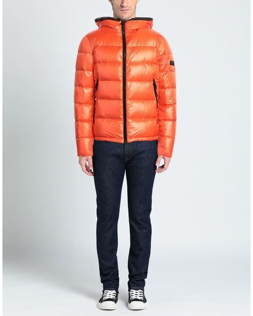 Peuterey Orange Puffer for men