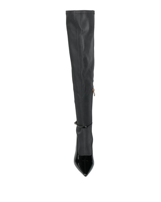 Tosca Blu Black Studio Boot Leather, Textile Fibers