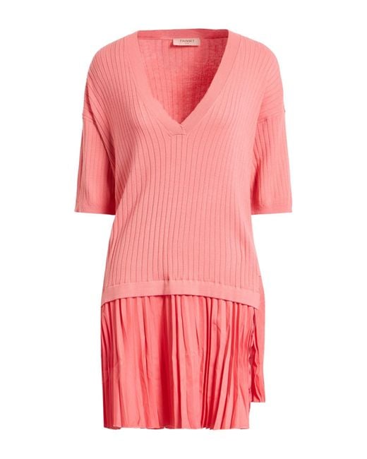 Twinset Pink Mini-Kleid