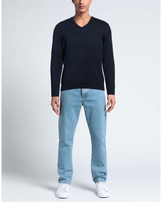 Rossopuro Blue Jumper for men