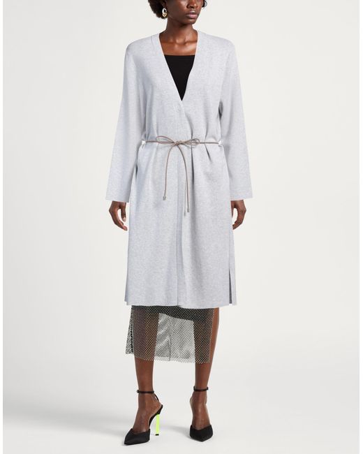 Peserico Gray Cardigan