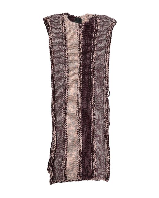 Roberto Collina Brown Scarf Baby Alpaca Wool, Polyamide, Wool