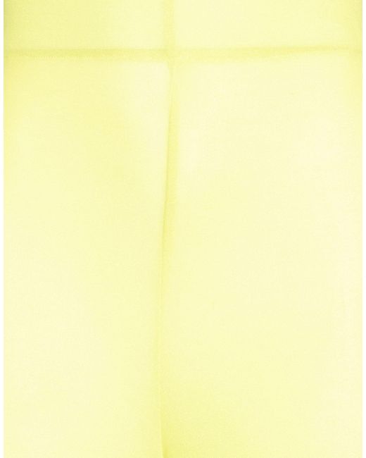Caliban Yellow Lime Pants Polyamide, Polyester, Elastane