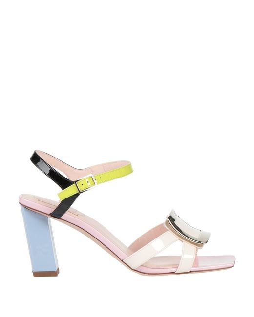 Sandali di Roger Vivier in White
