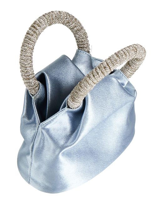 Twenty Four Haitch Blue Handbag