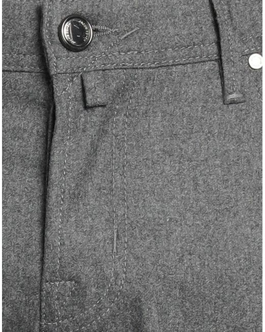 Jacob Cohen Gray Pants Virgin Wool, Elastane, Polyester, Cotton for men
