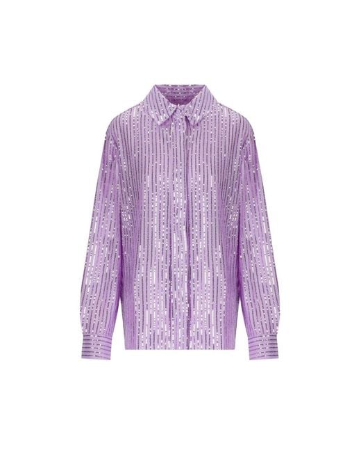 Stine Goya Purple Hemd