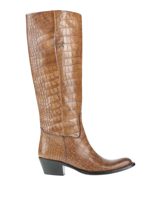Barbara Bui Brown Boot Leather