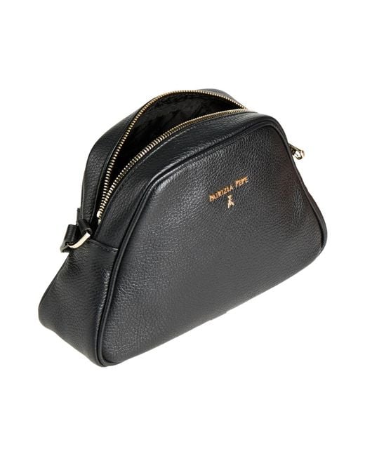 Patrizia Pepe Black Cross-Body Bag Leather