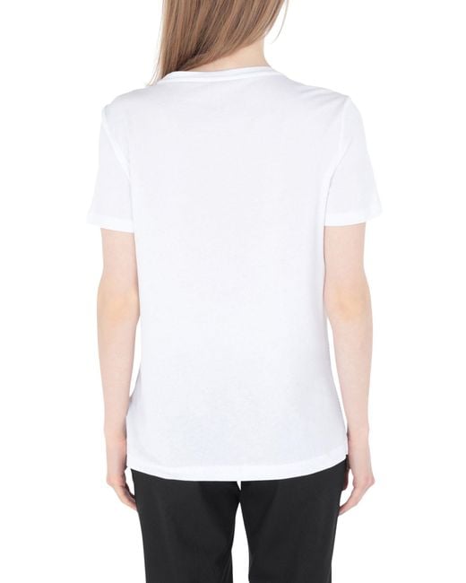 DKNY T-shirt in White - Lyst