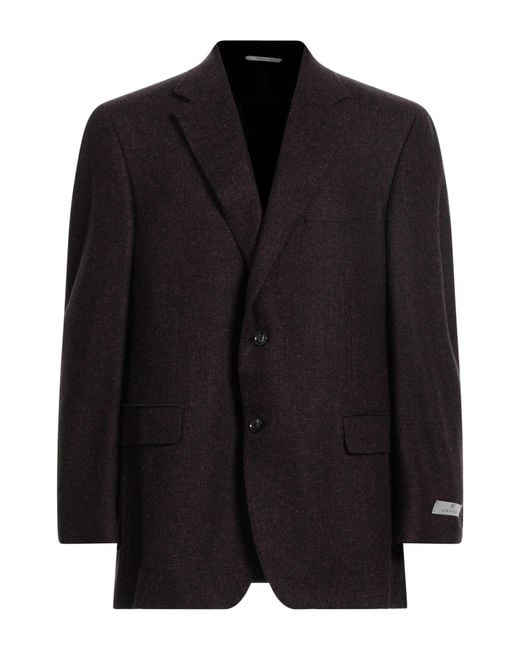 Canali Black Suit Jacket for men